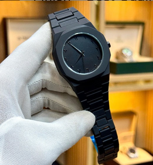 Arabic Dial Aura Watch (Black colour)
