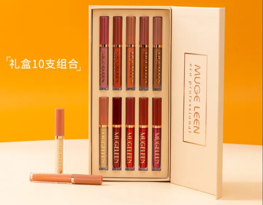 Mugeleen 12 Colors Lip Gloss Set