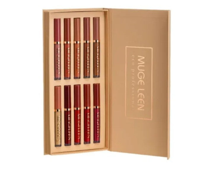 Mugeleen 12 Colors Lip Gloss Set